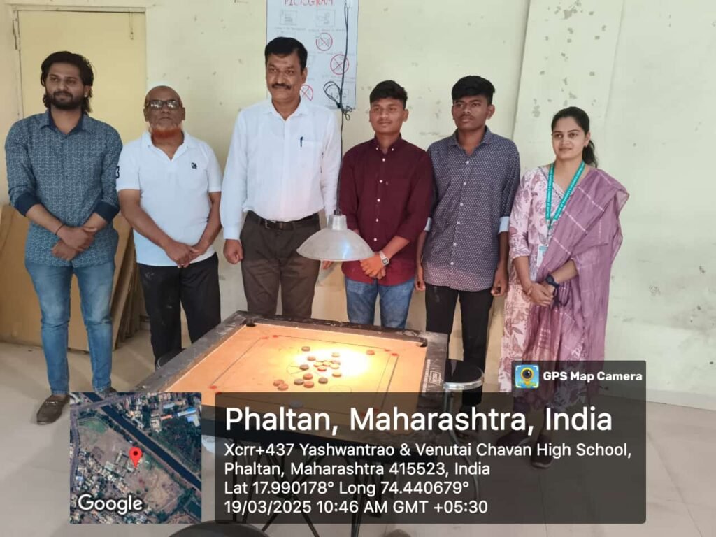 D. Pharm Student Akshay More Wins 1st Prize in MSBTE Carrom Competition 3 College of Pharmacy and Research Center, Phaltan