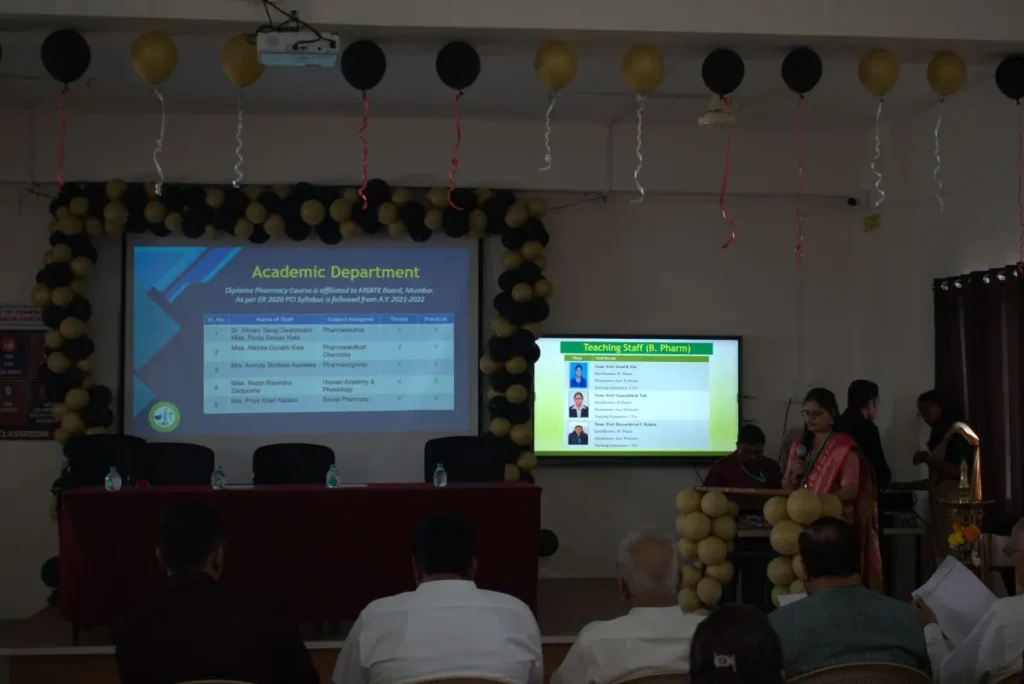Induction Programme 2025 at PES College of Pharmacy Phaltan 5 D Pharm academic curriculum guidance for newly admitted students during Induction Programme 2025
